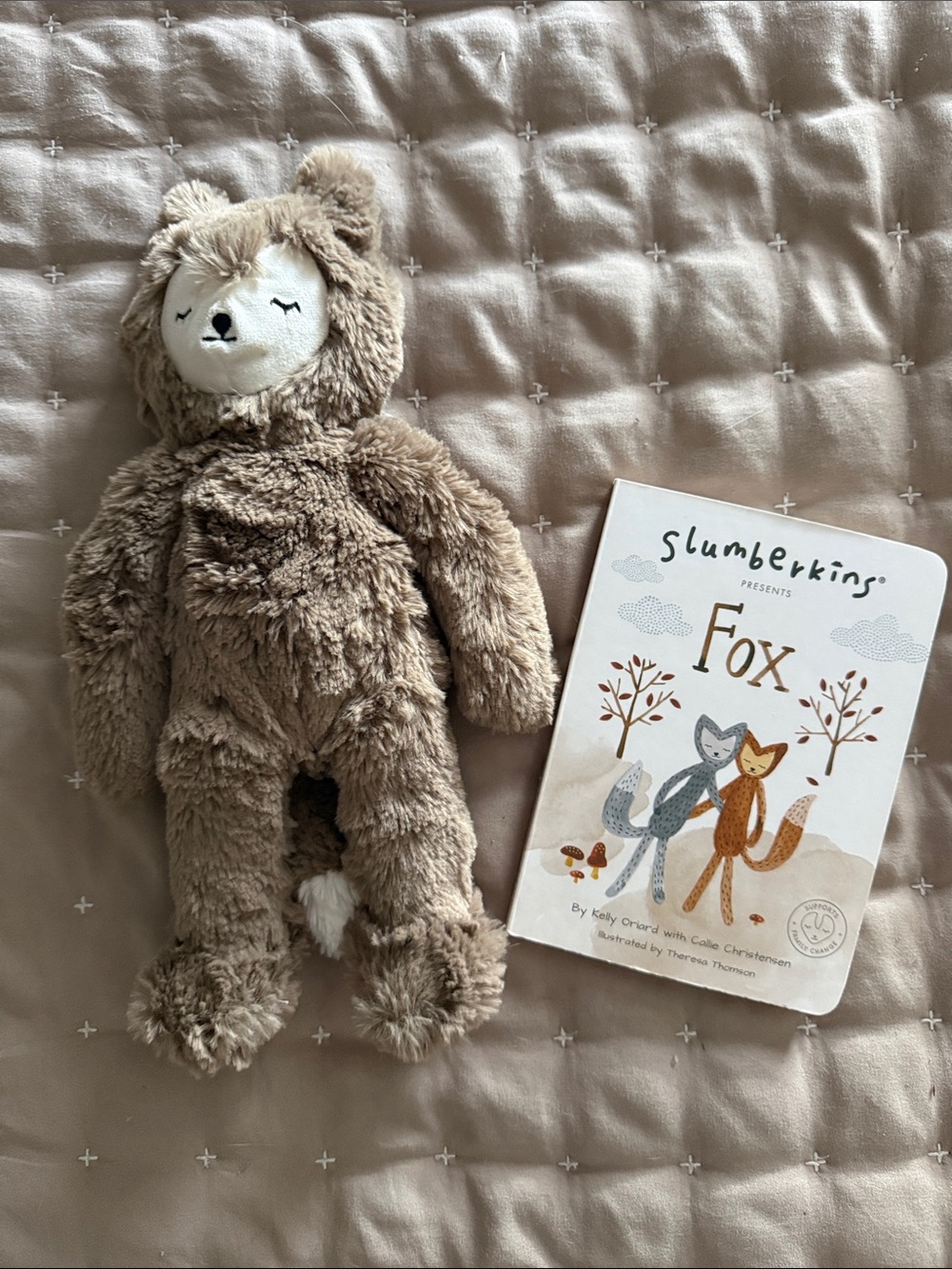 Slumberkins Fox + Book